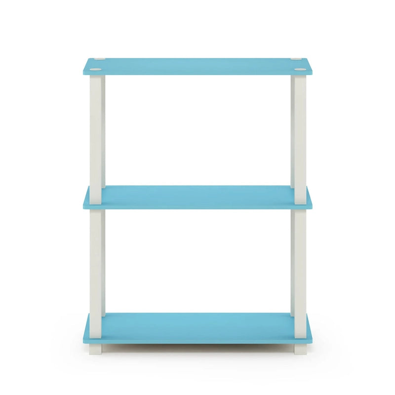 Coffee Table with Built-In Storage Shelves