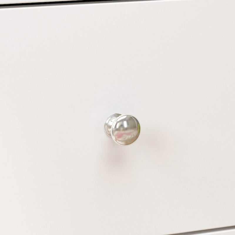 White Lacquer-Finish 10-Drawer Dresser