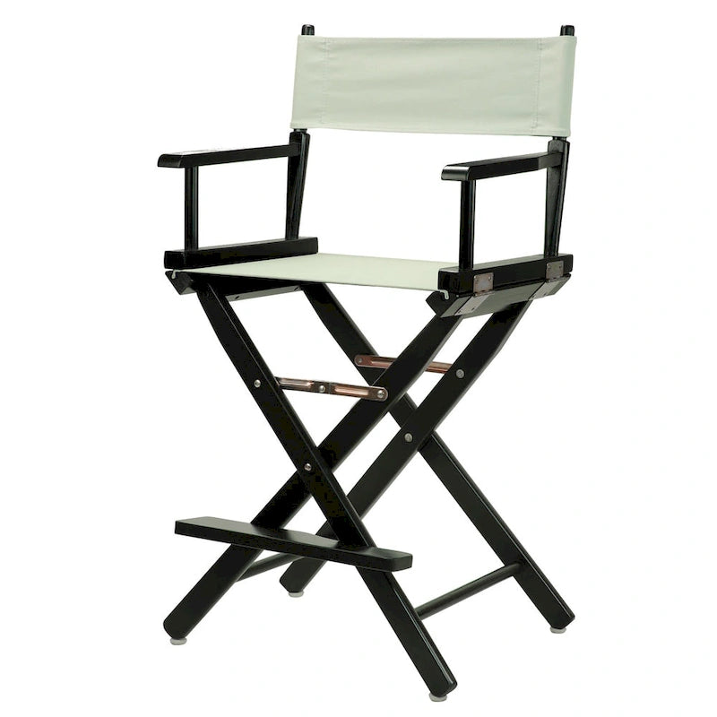 Black Frame 24-inch Director's Chair