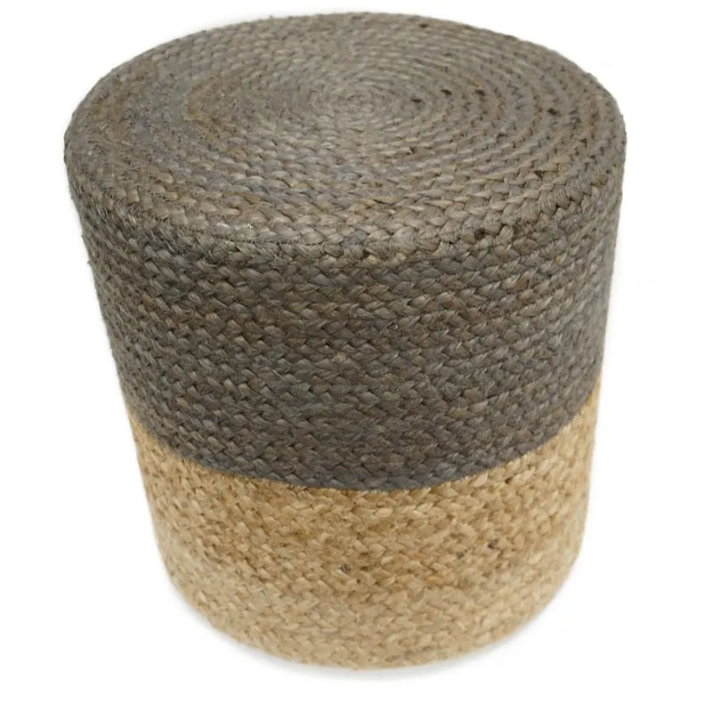 Handcrafted Jute Pouf