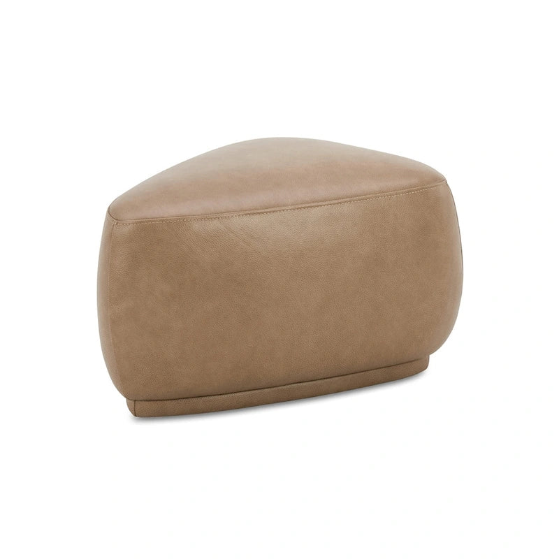 Mustard Yellow Rounded Triangle Ottoman