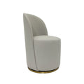 Boucle Swivel Dining Chair, Set of 2